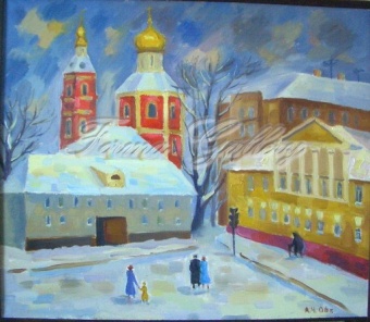 В Москве зимой